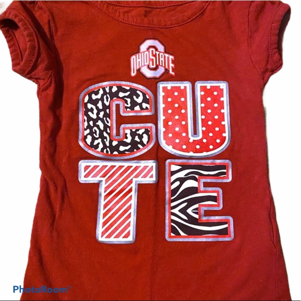 Baby girls Ohio State T-shirt size 12 months